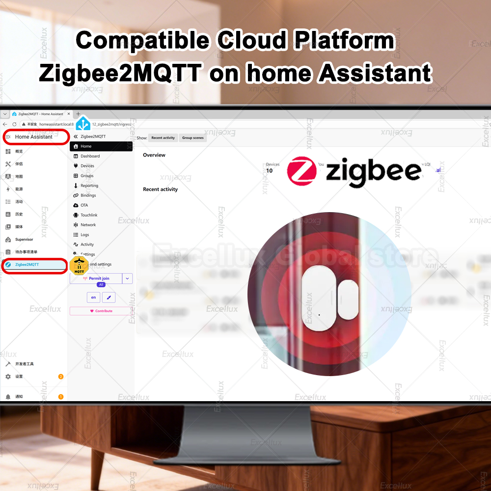 Zigbee 3.0 Door Window Sensor  - đánh giá và giá Smart Home Security