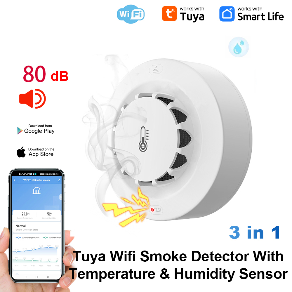 Tuya WiFi Temperature and Humi - đánh giá và giá Smart Home Security