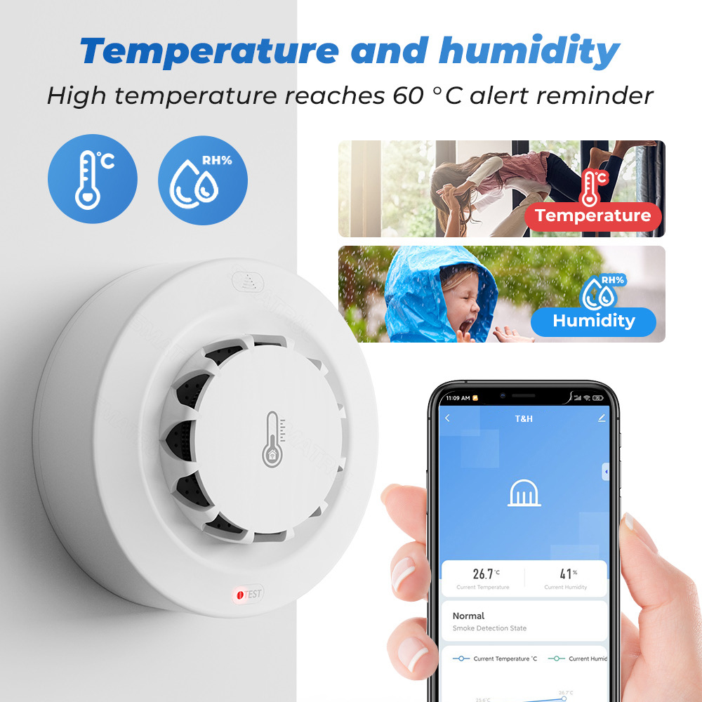 Tuya WiFi Temperature and Humi - đánh giá và giá Smart Home Security