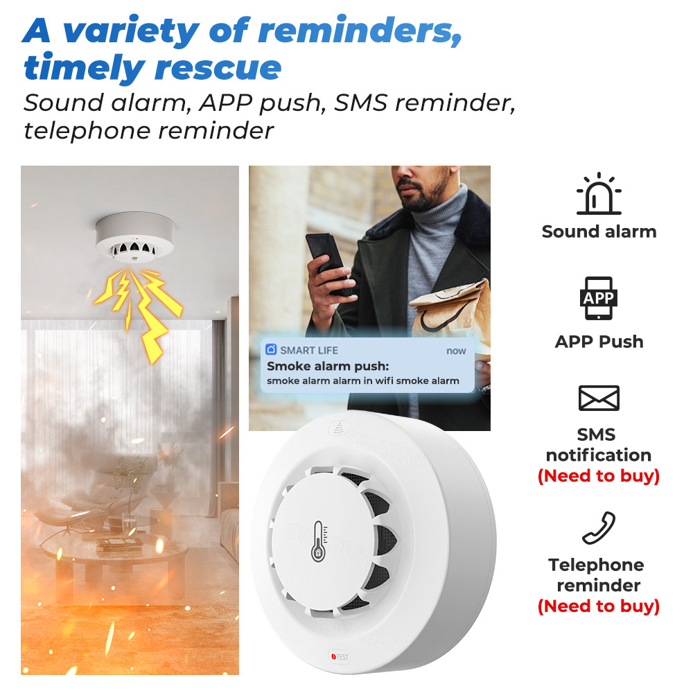 Tuya WiFi Temperature and Humi - đánh giá và giá Smart Home Security
