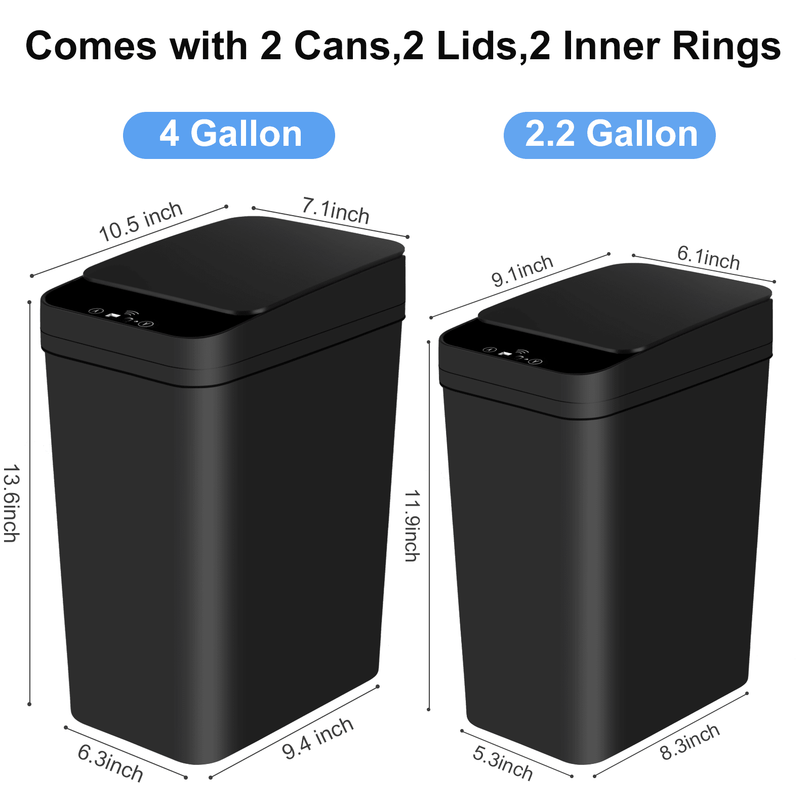 2 Pack 2.2 Gal & 4 Gal Bathroo - đánh giá và giá Smart Home Junkie