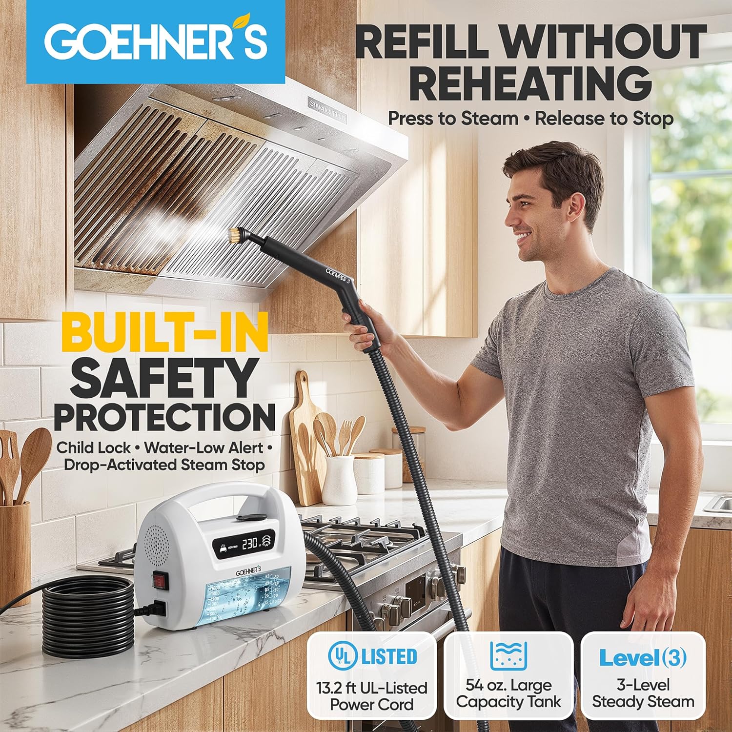 2026 Upgraded 1800W Handheld S - đánh giá và giá Upgrade Smart Home