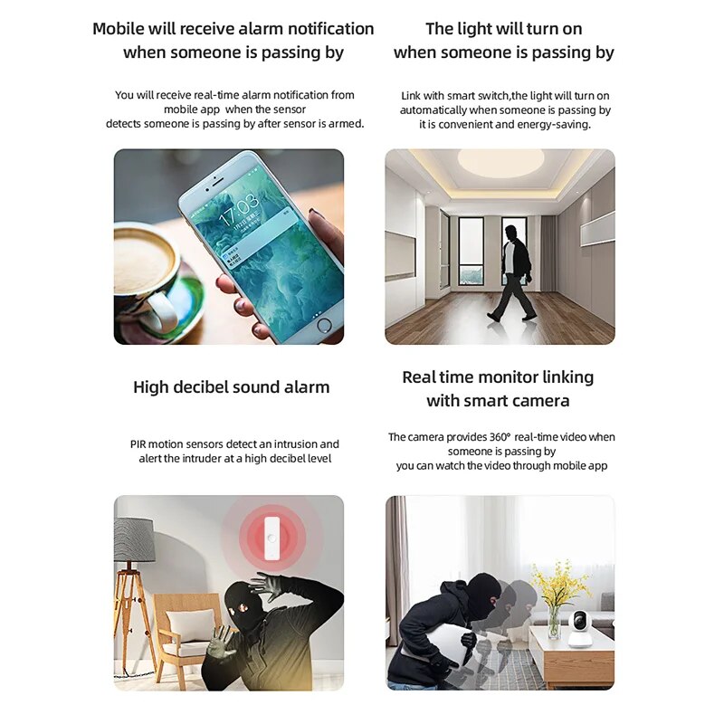 Tuya WiFi Zigbee PIR Motion Se - đánh giá và giá Smart Home Outdoor
