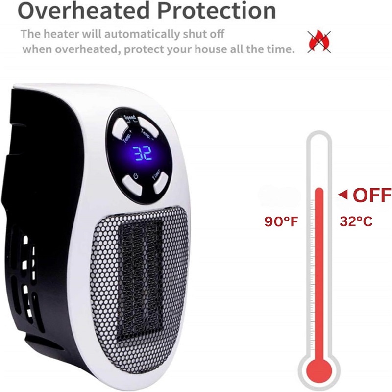 Eco Plug in Electric Heater Wa - đánh giá và giá Smart Bathroom Fan