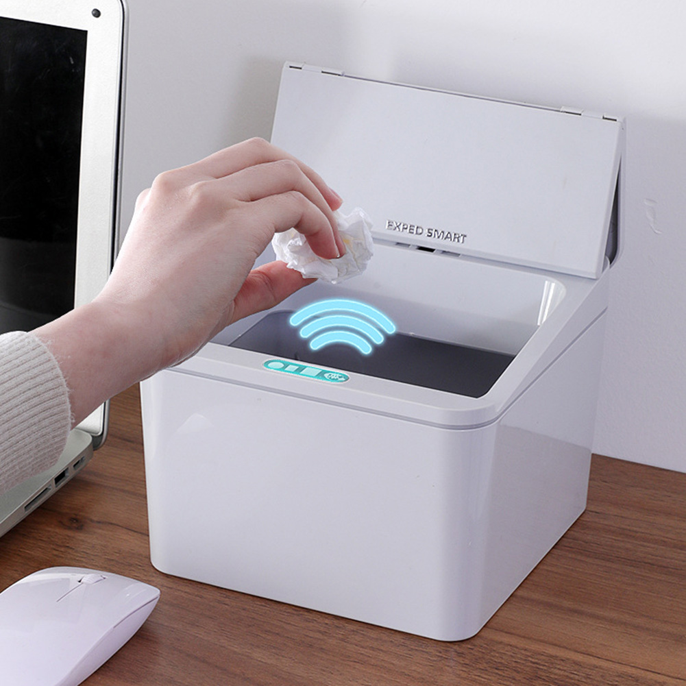 Electric Sensor Desktop Trash  - đánh giá và giá Smart Home Junkie
