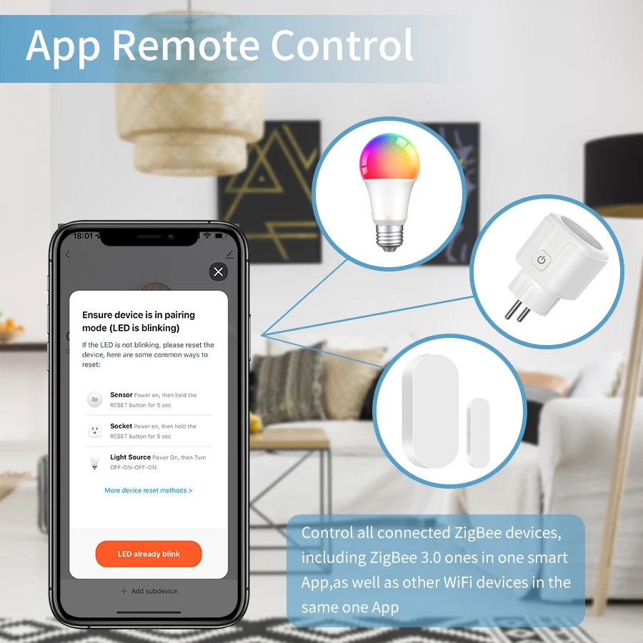 ZigBee Hub Tuya Multi Mode Gat - đánh giá và giá Smart Home Bridge