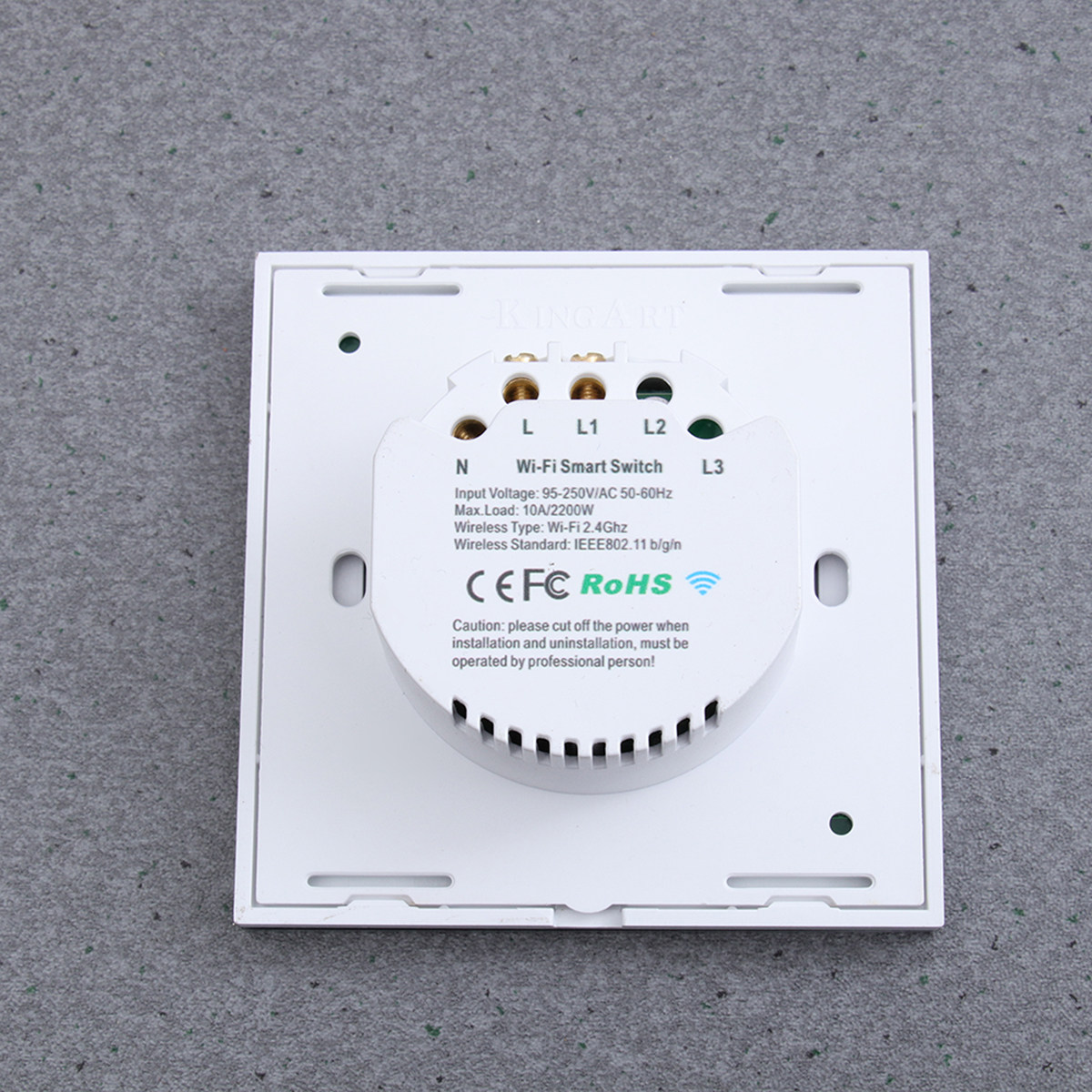 WiFi Touch Switch Panel 1 Gang - đánh giá và giá Smart Home Control Panel
