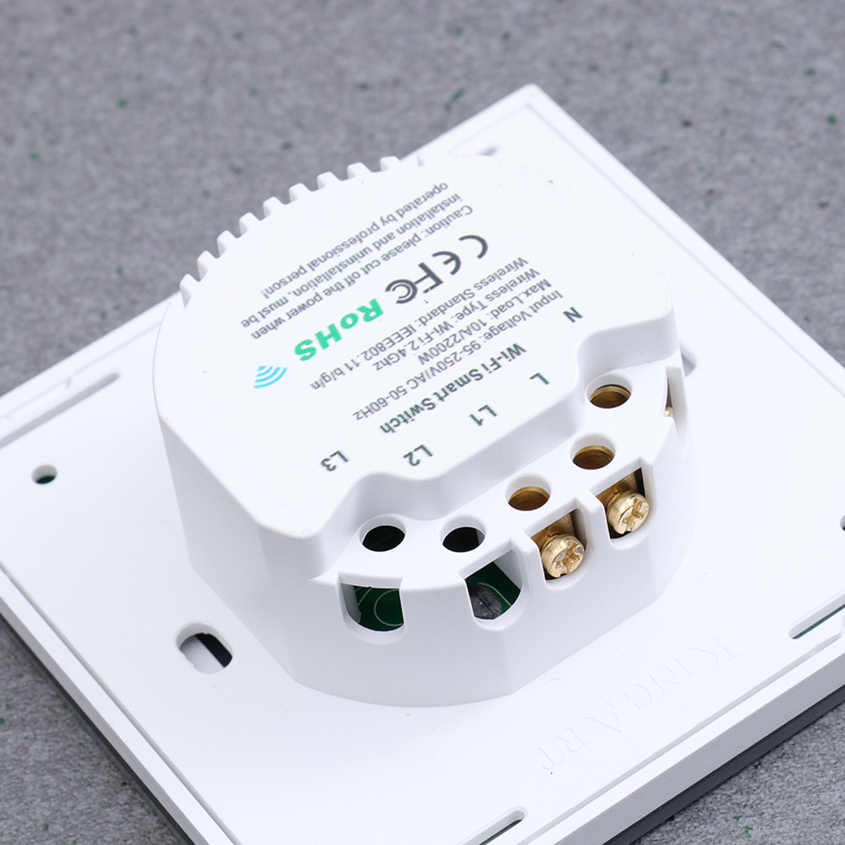 WiFi Touch Switch Panel 1 Gang - đánh giá và giá Smart Home Control Panel