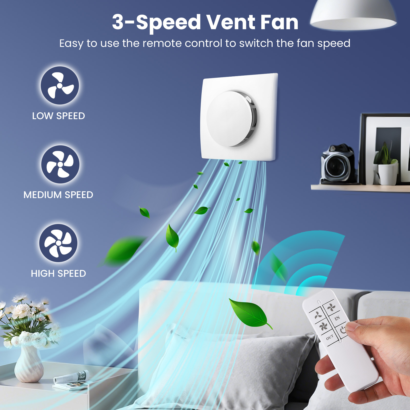 100mm Bathroom Exhaust Fan Dou - đánh giá và giá Smart Bathroom Fan