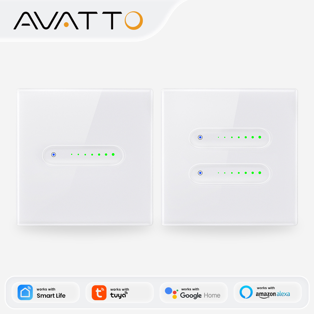 AVATTO WiFi 1/2 Gang Smart Dim - đánh giá và giá Smart Home Control Panel