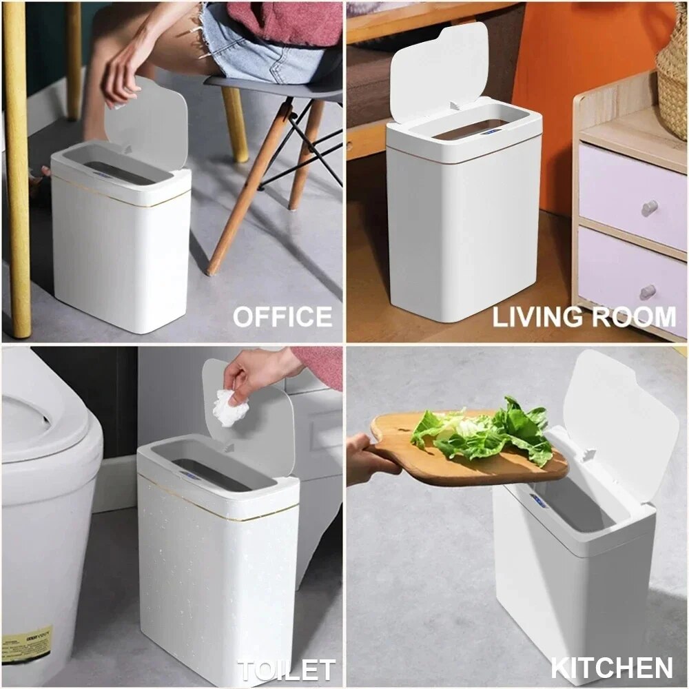 Smart Bathroom Trash Can Autom - đánh giá và giá Smart Home Junkie