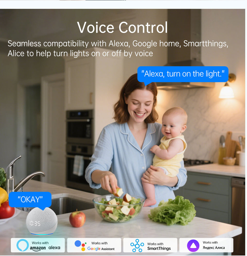 1 2 3 4 Gang WiFi RF 433mhz To - đánh giá và giá Smart Home System