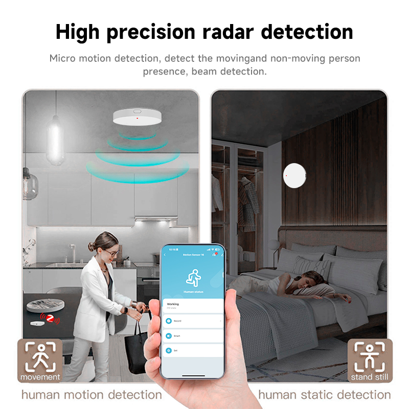 Tuya Zigbee 3.0 24GHz MmWave H - đánh giá và giá Smart Home Security