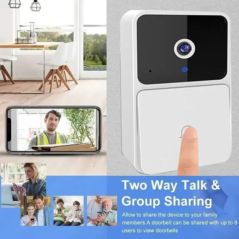 Video Doorbell Camera WiFi Wir - đánh giá và giá Smart Home Video Doorbell Installation