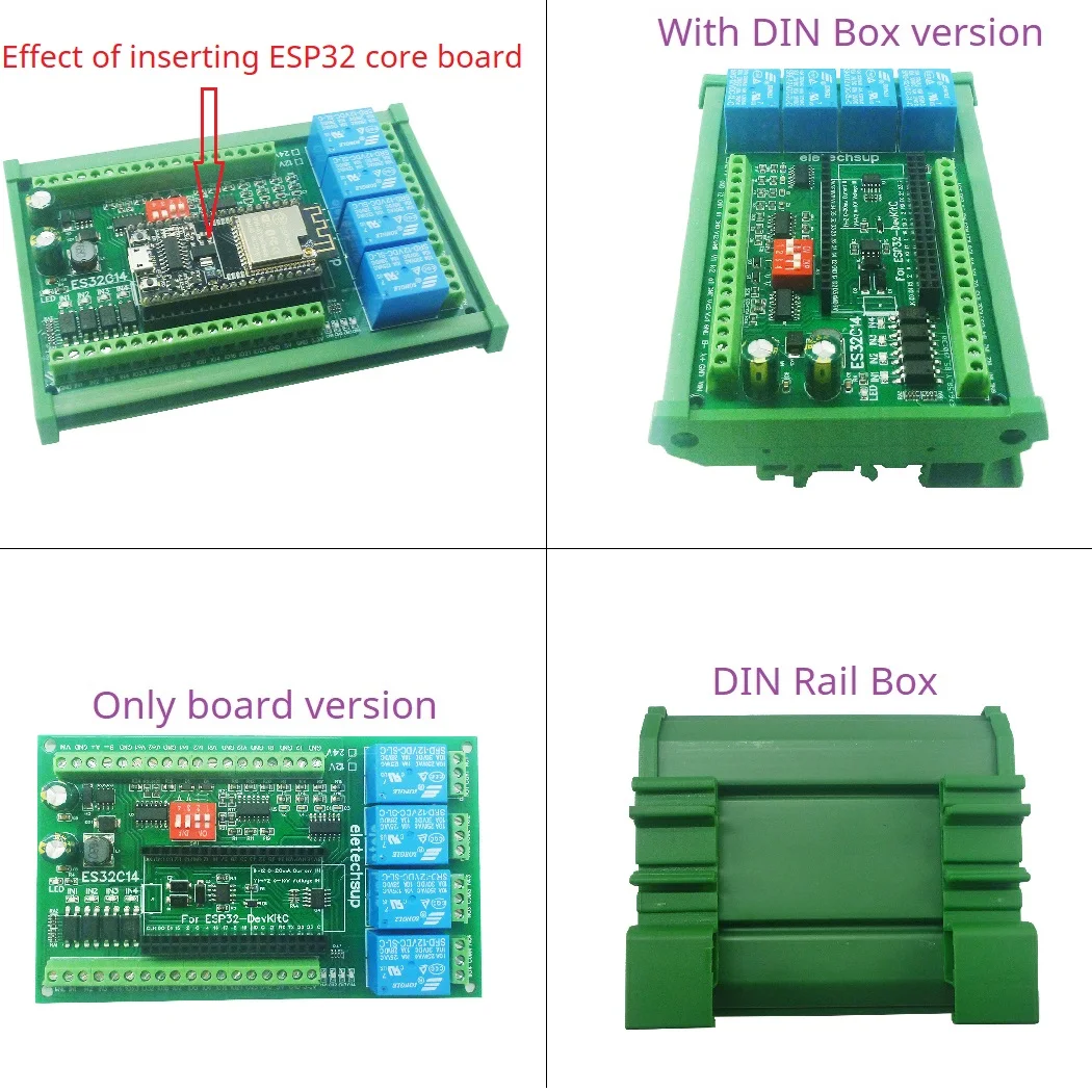 High-Quality ESP32 Expansion B - đánh giá và giá Smart Home With Plc