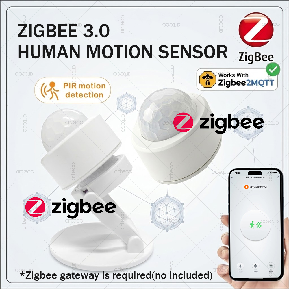 Zigbee 3.0 Mini PIR Motion Sen - đánh giá và giá Smart Home Security