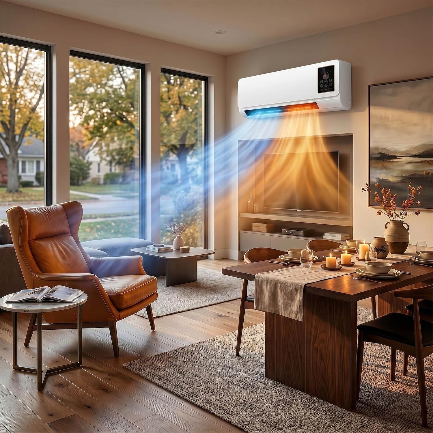 Wall Mounted Air Conditioner F - đánh giá và giá Smart Bathroom Fan