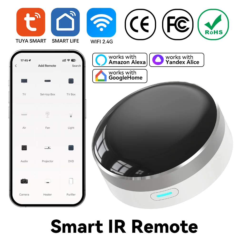 YFK WiFi Smart IR Blaster Univ - đánh giá và giá Smart Home Ventilation