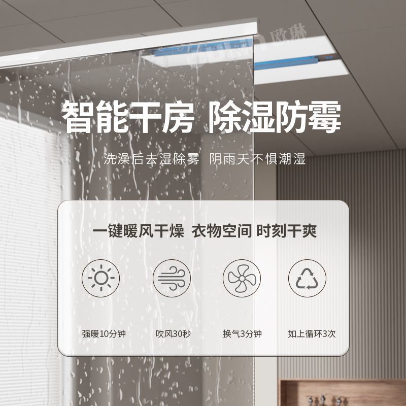 Smart 3-in-1 Bathroom Ceiling  - đánh giá và giá Smart Home Ventilation