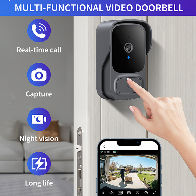 Tuay Wifi Doorbell Camera With - đánh giá và giá Smart Home Video Doorbell Installation