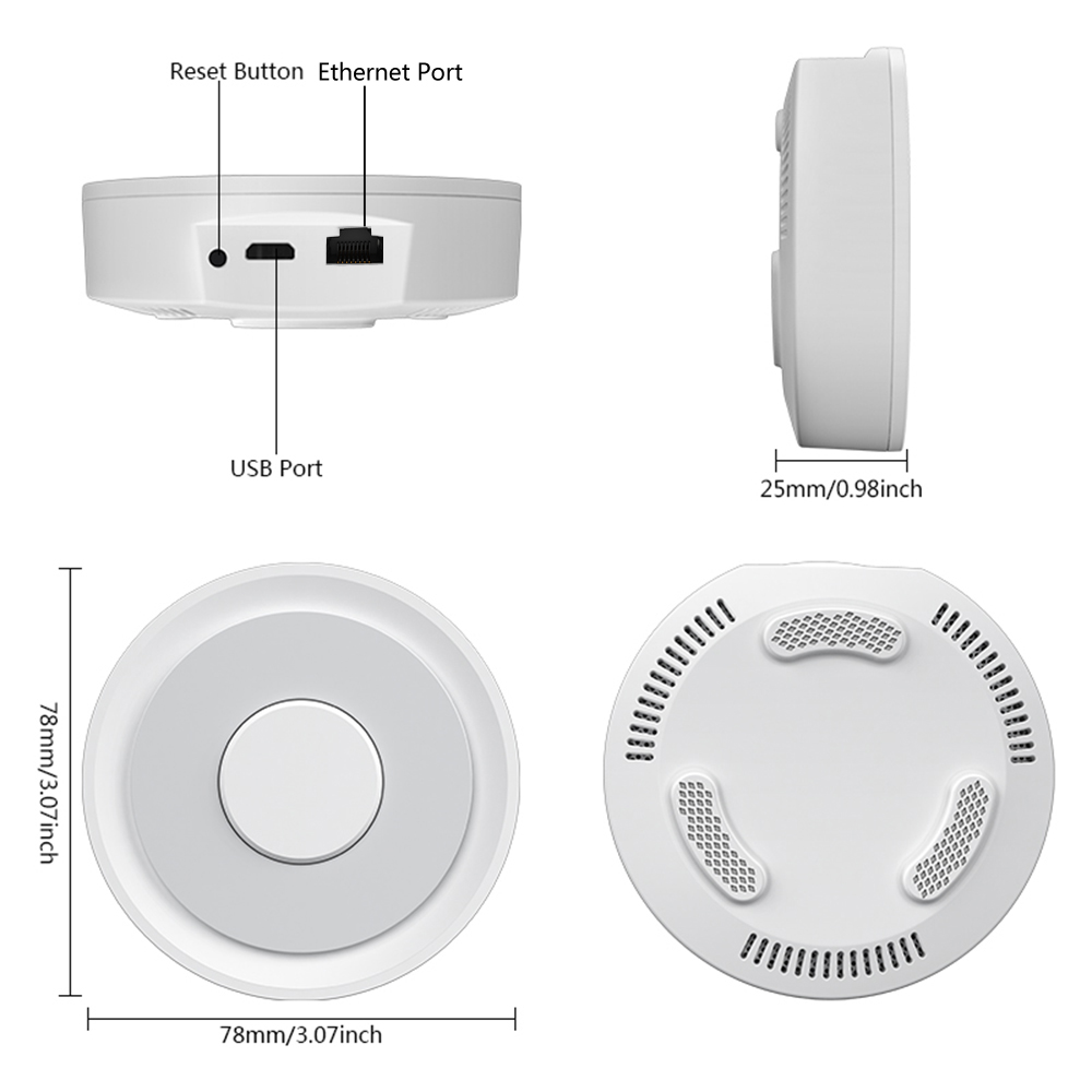 Tuya ZigBee Thông Minh Cửa Ngõ - đánh giá và giá Smart Home Bridge