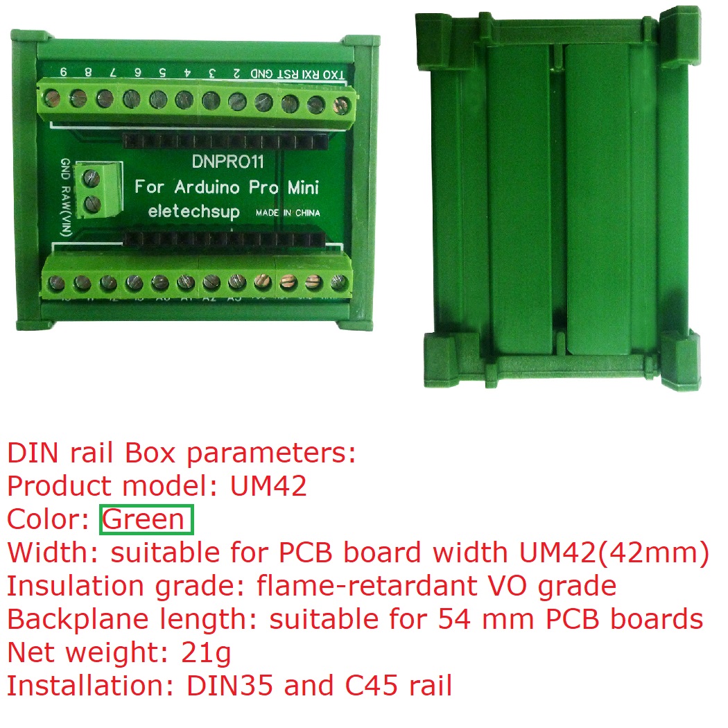 DIN Rail Mount Terminal Block  - đánh giá và giá Smart Home With Plc