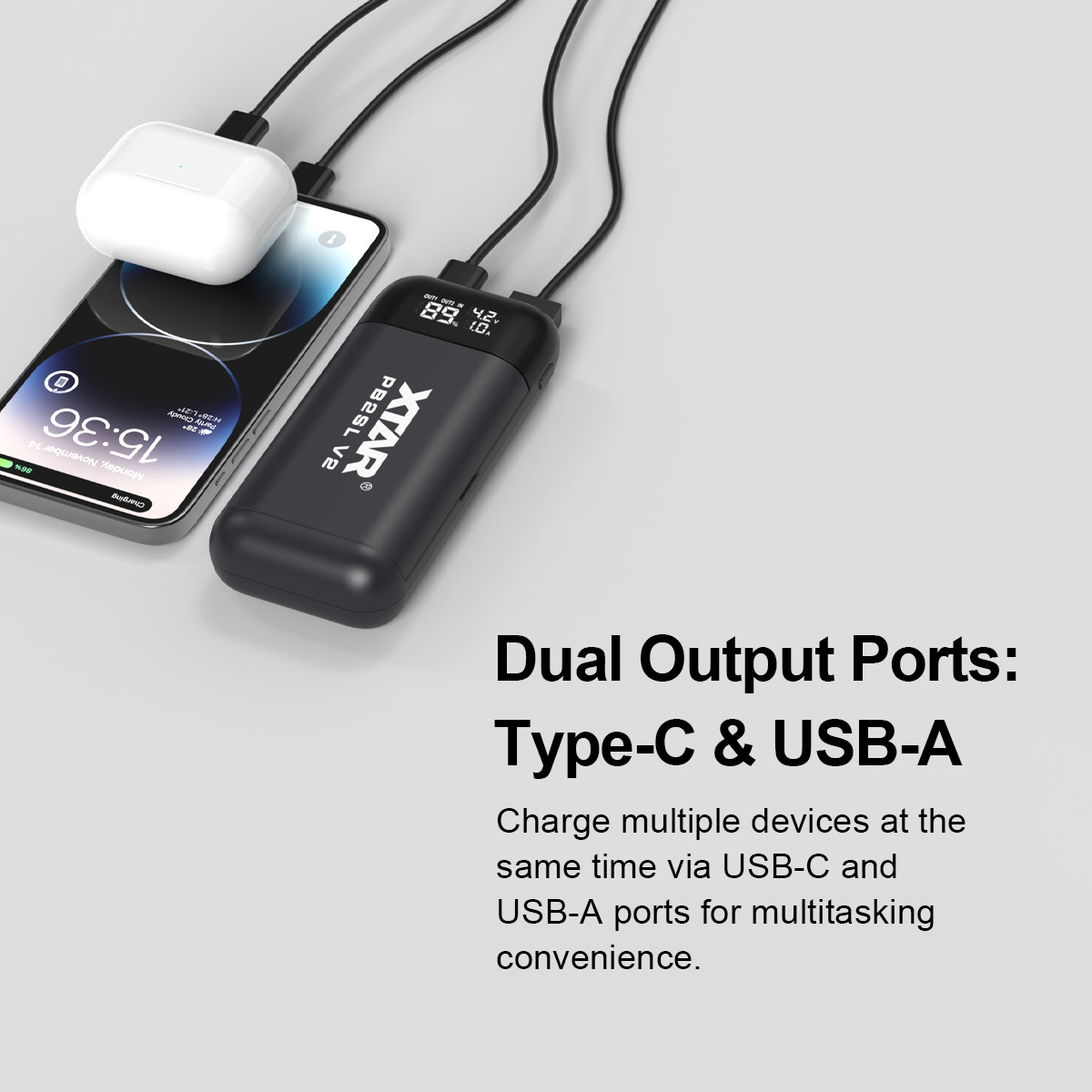 XTAR PB2SL V2 18650/21700 Batt - đánh giá và giá Smart Home Energy Management